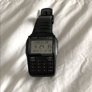 Casio calculator watch
